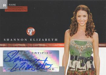 2005-06 Topps Pristine - Personal Endorsements #PER-SE Shannon Elizabeth Front