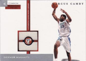 2005-06 Topps Pristine - Personal Pieces #PPC-MC Marcus Camby Front