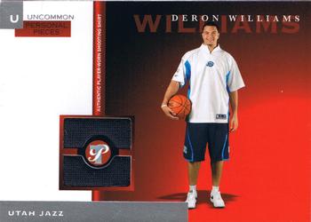 2005-06 Topps Pristine - Personal Pieces #PPU-DW Deron Williams Front