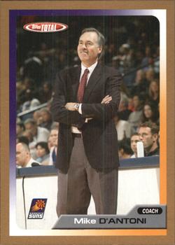 2005-06 Topps Total - Gold #405 Mike D'Antoni Front