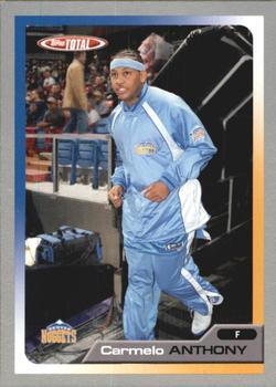 2005-06 Topps Total - Silver #4 Carmelo Anthony Front