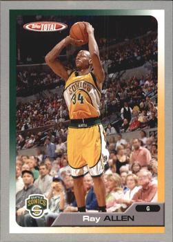 2005-06 Topps Total - Silver #12 Ray Allen Front