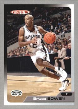 2005-06 Topps Total - Silver #24 Bruce Bowen Front