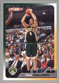 2005-06 Topps Total - Silver #25 Nick Collison Front