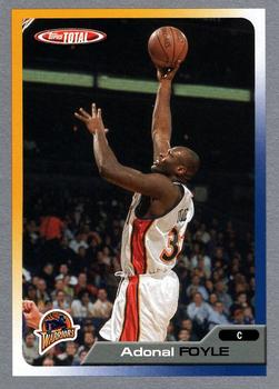 2005-06 Topps Total - Silver #93 Adonal Foyle Front