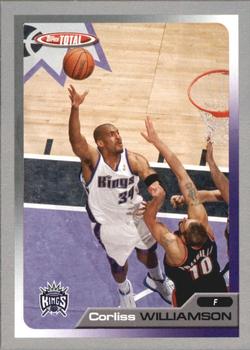 2005-06 Topps Total - Silver #132 Corliss Williamson Front
