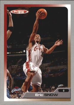 2005-06 Topps Total - Silver #138 Eric Snow Front