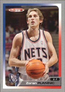 2005-06 Topps Total - Silver #157 Zoran Planinic Front