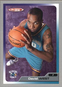 2005-06 Topps Total - Silver #203 David West Front