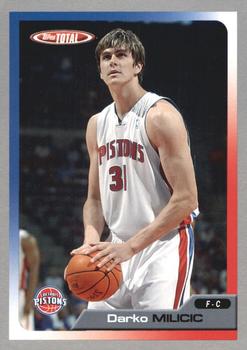 2005-06 Topps Total - Silver #212 Darko Milicic Front