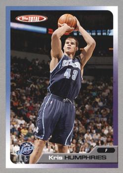 2005-06 Topps Total - Silver #216 Kris Humphries Front