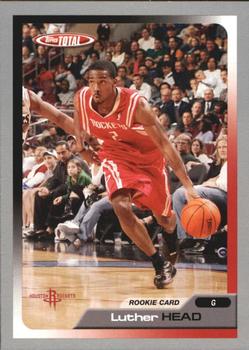 2005-06 Topps Total - Silver #221 Luther Head Front