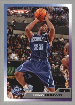 2005-06 Topps Total - Silver #280 Devin Brown Front
