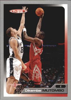 2005-06 Topps Total - Silver #288 Dikembe Mutombo Front