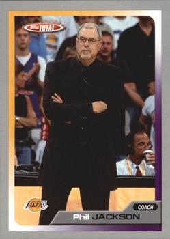 2005-06 Topps Total - Silver #385 Phil Jackson Front