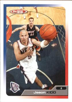 2005-06 Topps Total - Team Checklists #18 Jason Kidd Front