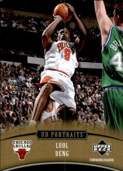 2005-06 UD Portraits - Gold #63 Luol Deng Front