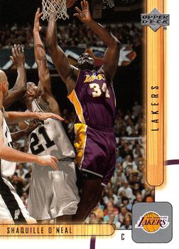 2001-02 Upper Deck #75 Shaquille O'Neal Front