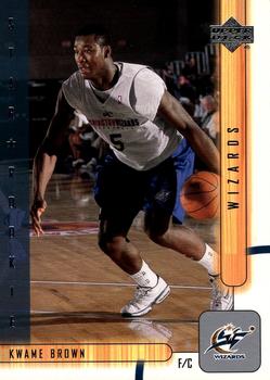 2001-02 Upper Deck #225 Kwame Brown Front