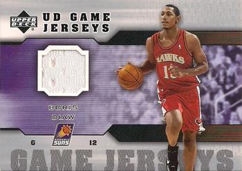 2005-06 Upper Deck - UD Game Jerseys #GJ-BO Boris Diaw Front