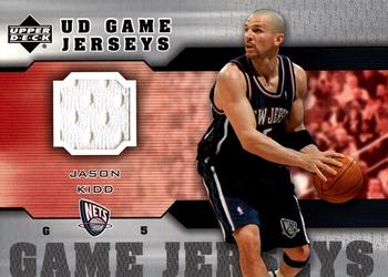 2005-06 Upper Deck - UD Game Jerseys #GJ-JK Jason Kidd Front