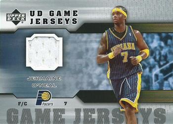 2005-06 Upper Deck - UD Game Jerseys #GJ-JO Jermaine O'Neal Front