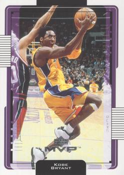 2001-02 Upper Deck MVP #78 Kobe Bryant Front