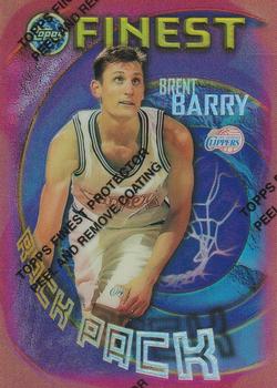 1995-96 Finest - Rack Pack Refractor #RP-2 Brent Barry Front