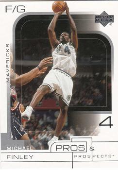2001-02 Upper Deck Pros & Prospects #16 Michael Finley Front