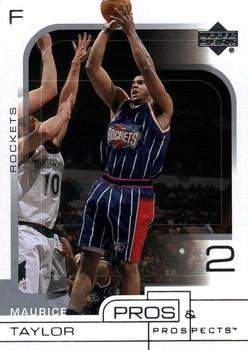 2001-02 Upper Deck Pros & Prospects #29 Maurice Taylor Front