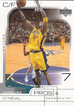 2001-02 Upper Deck Pros & Prospects #32 Jermaine O'Neal Front