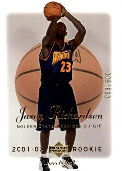 2001-02 Upper Deck Sweet Shot #118 Jason Richardson Front
