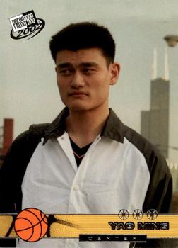 2002 Press Pass #18 Yao Ming Front