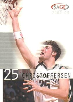 2002 SAGE #7 Chris Christoffersen Front