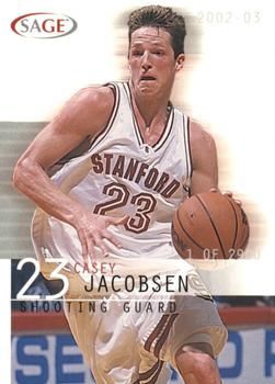 2002 SAGE #16 Casey Jacobsen Front