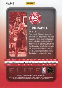 2021-22 Donruss Elite - Orange #145 Clint Capela Back