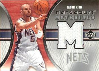 2005-06 Upper Deck Hardcourt - Materials #HM-JK Jason Kidd Front
