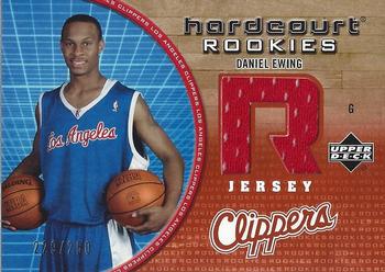 2005-06 Upper Deck Hardcourt - Rookie Jerseys #106-J Daniel Ewing Front