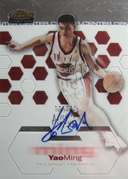 2002-03 Finest #169 Yao Ming Front