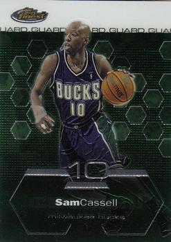 2002-03 Finest #79 Sam Cassell Front