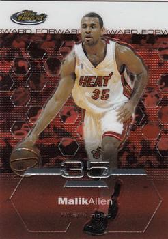 2002-03 Finest #80 Malik Allen Front
