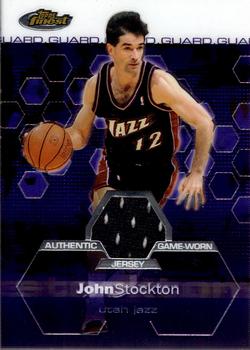 2002-03 Finest #143 John Stockton Front
