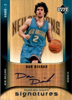 2005-06 Upper Deck Hardcourt - Signatures #HS-DD Dan Dickau Front