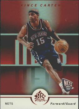 2005-06 Upper Deck Reflections - Red #59 Vince Carter Front