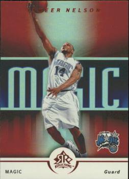 2005-06 Upper Deck Reflections - Red #70 Jameer Nelson Front
