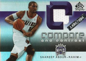 2005-06 Upper Deck Reflections - Compare and Contrast Jerseys #CC-AR Shareef Abdur-Rahim / Zach Randolph Back