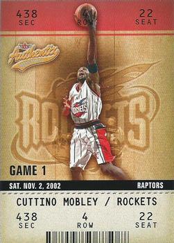 2002-03 Fleer Authentix #3 Cuttino Mobley Front
