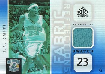 2005-06 Upper Deck Reflections - Fabric Reflections Blue #FR-JR J.R. Smith Front