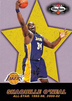 2002-03 Fleer Box Score #186 Shaquille O'Neal Front