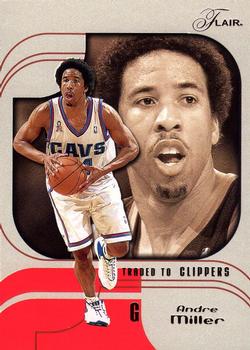 2002-03 Flair #43 Andre Miller Front